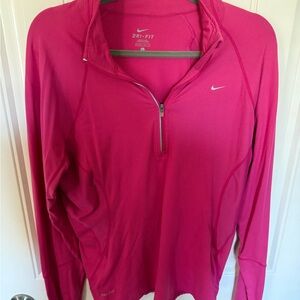 Nike Women's Fuchsia Dri-FIT Sweatshirt